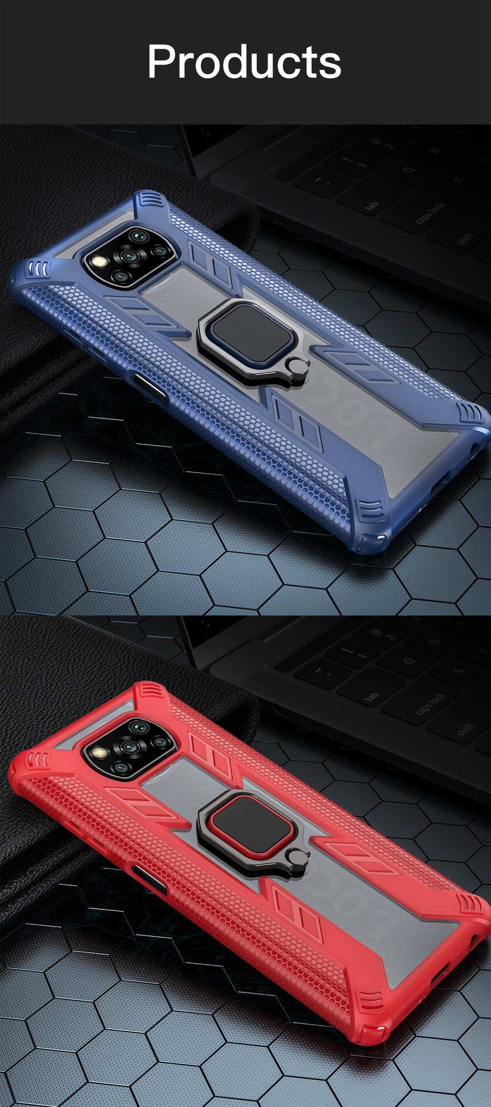 Bakeey-for-POCO-X3-PRO---POCO-X3-NFC-Case-Armor-Shockproof-Magnetic-with-360-Rotation-Finger-Ring-Ho-1758210-9