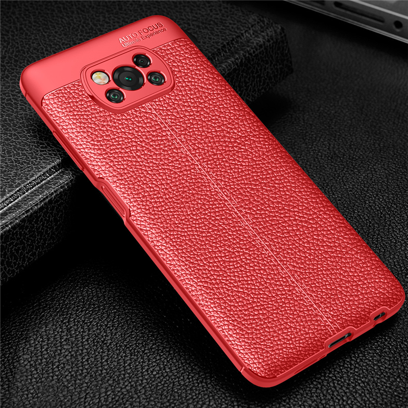 Bakeey-for-POCO-X3-PRO---POCO-X3-NFC-Case-Litchi-Pattern-with-Lens-Protector-Shockproof-PU-Leather---1750676-9