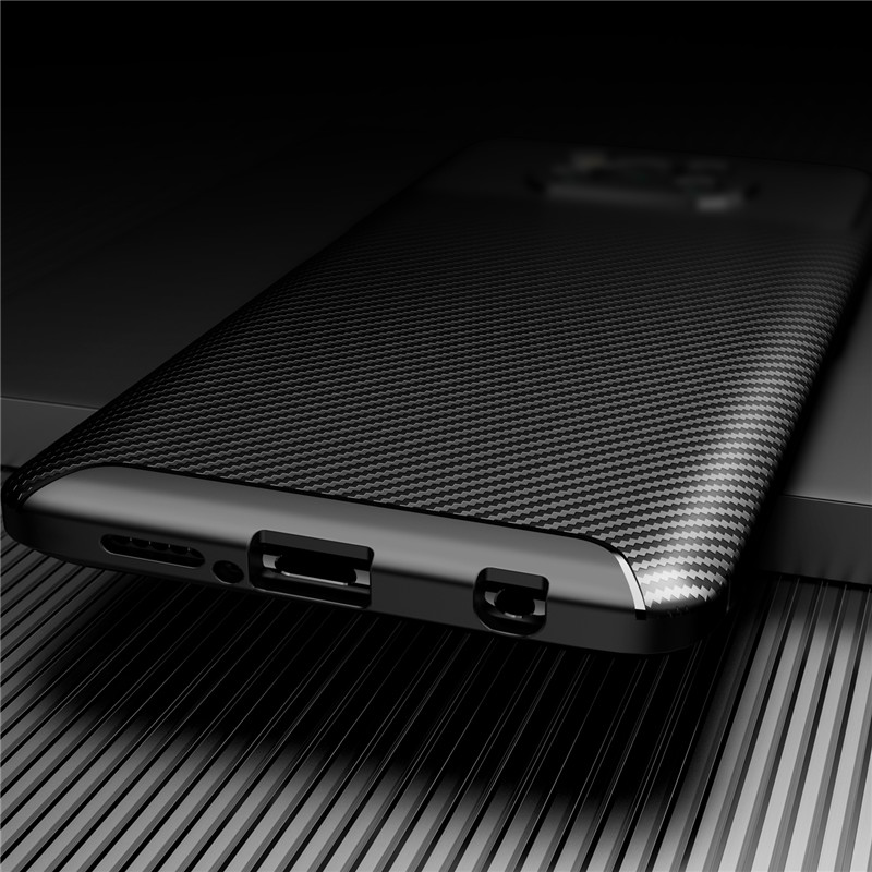 Bakeey-for-POCO-X3-PRO---POCO-X3-NFC-Case-Luxury-Carbon-Fiber-Pattern-with-Lens-Protector-Shockproof-1750300-6