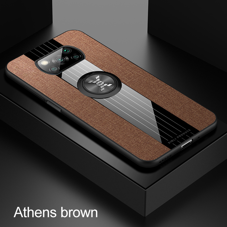 Bakeey-for-POCO-X3-PRO---POCO-X3-NFC-Case-with-Magnetic-Ring-Bracket-Stand-Shockproof-Breathable-Clo-1751139-16