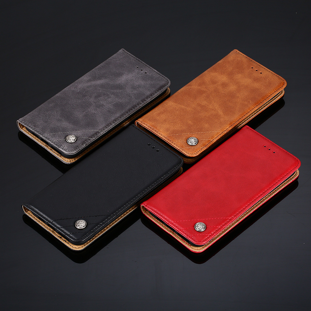 Bakeey-for-POCO-X3-PRO-POCO-X3-NFC-Case-Retro-Flip-with-Multi-Card-Slot-PU-Leather-Shockproof-Full-B-1851115-10