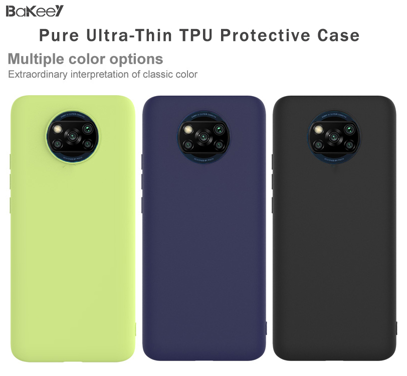 Bakeey-for-POCO-X3-Pro-POCO-X3-NFC-Case-Pure-Shockproof-Anti-Scratch-Ultra-Thin-Soft-TPU-Protective--1742570-2
