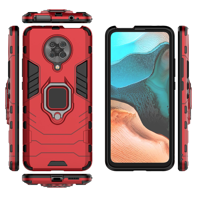 Bakeey-for-Poco-F2-Pro-Case-Armor-Shockproof-Anti-fingerprint-with-360deg-Rotation-Magnetic-Ring-Bra-1680762-9