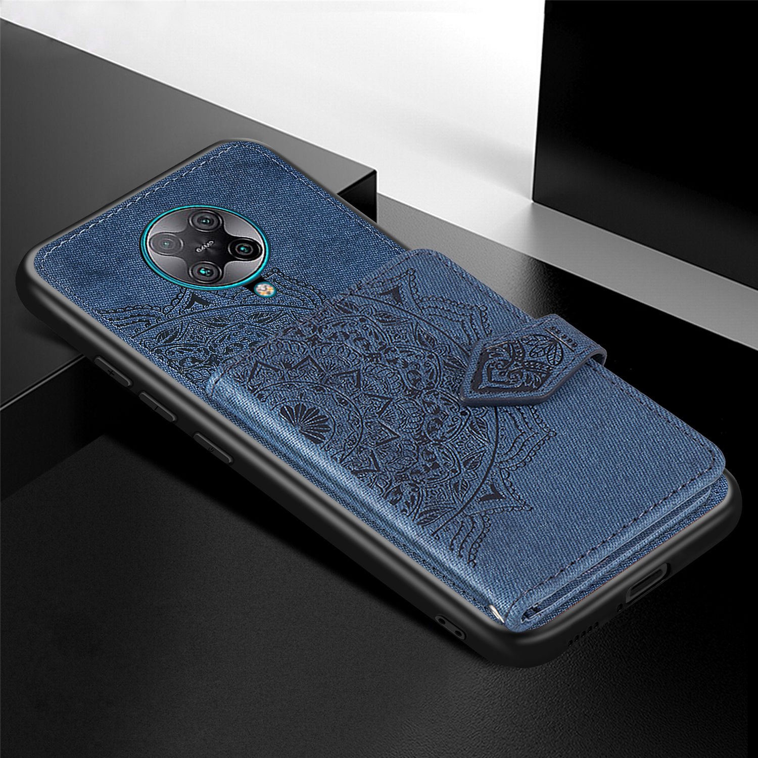 Bakeey-for-Poco-F2-Pro-Case-Magnetic-PU--TPU-with-Phone-Wallet-Card-Slot-Photo-Frame-Shockproof-Back-1682159-13