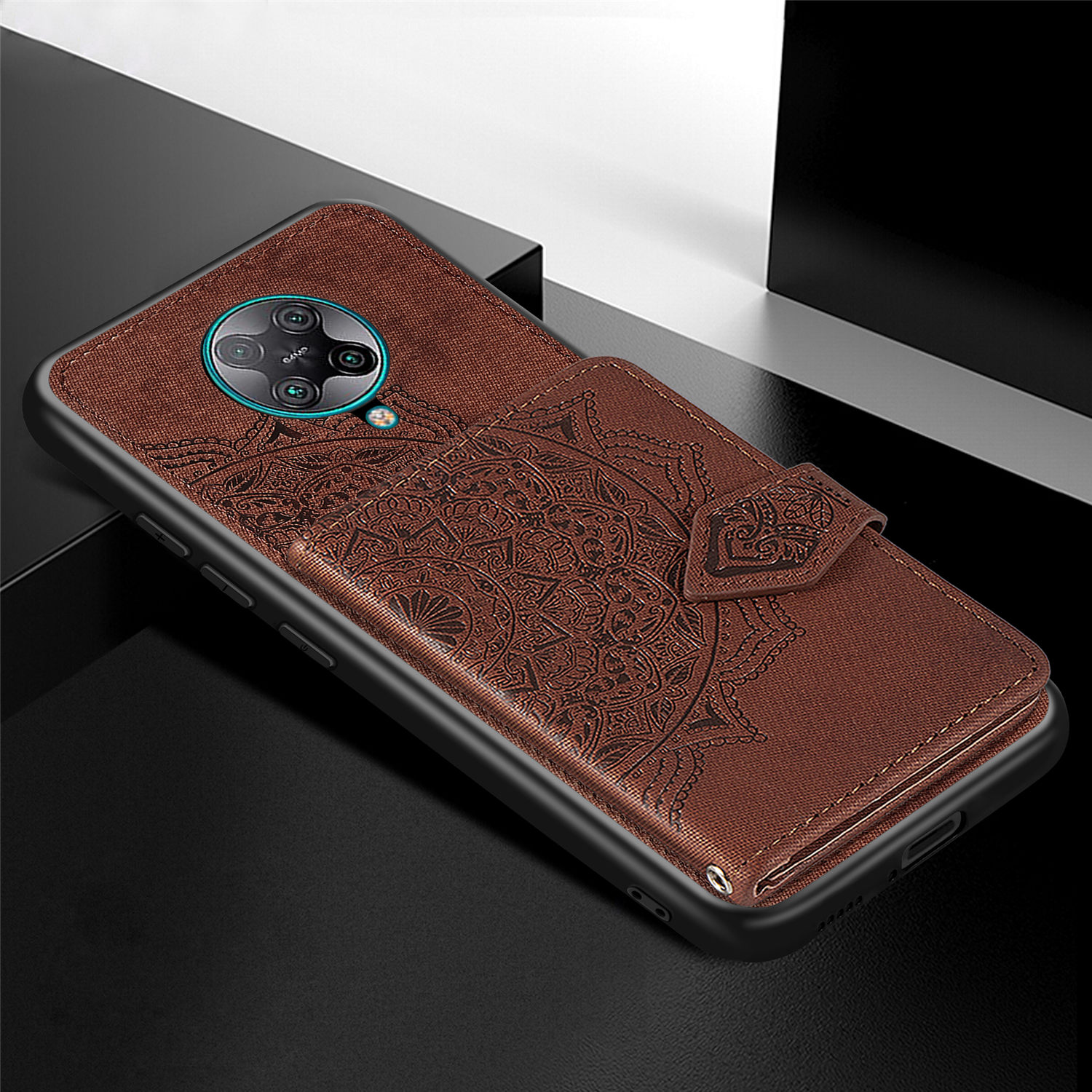 Bakeey-for-Poco-F2-Pro-Case-Magnetic-PU--TPU-with-Phone-Wallet-Card-Slot-Photo-Frame-Shockproof-Back-1682159-17