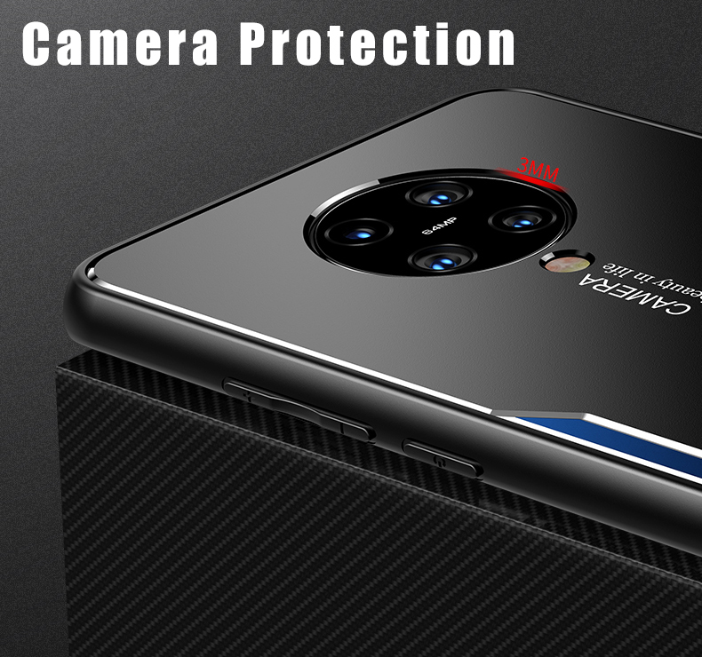 Bakeey-for-Poco-F2-Pro-Case-Matte-Metal--TPU-Edge-Shockproof-Anti-fingerprint-Protective-Case-Back-C-1695731-6
