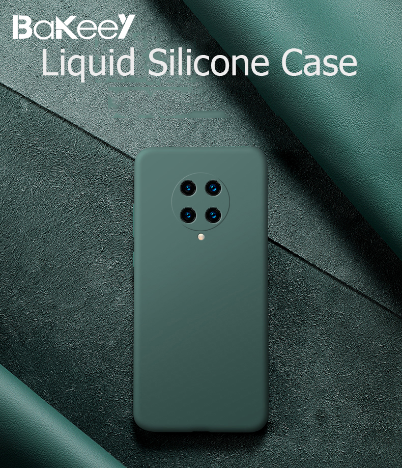 Bakeey-for-Poco-F2-Pro-Case-Smooth-Shockproof-Soft-Liquid-Silicone-Rubber-Back-Cover-Protective-Case-1682196-1