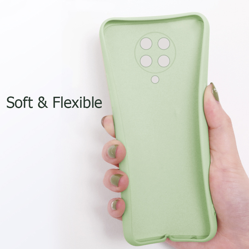 Bakeey-for-Poco-F2-Pro-Case-Smooth-Shockproof-Soft-Liquid-Silicone-Rubber-Back-Cover-Protective-Case-1682196-5