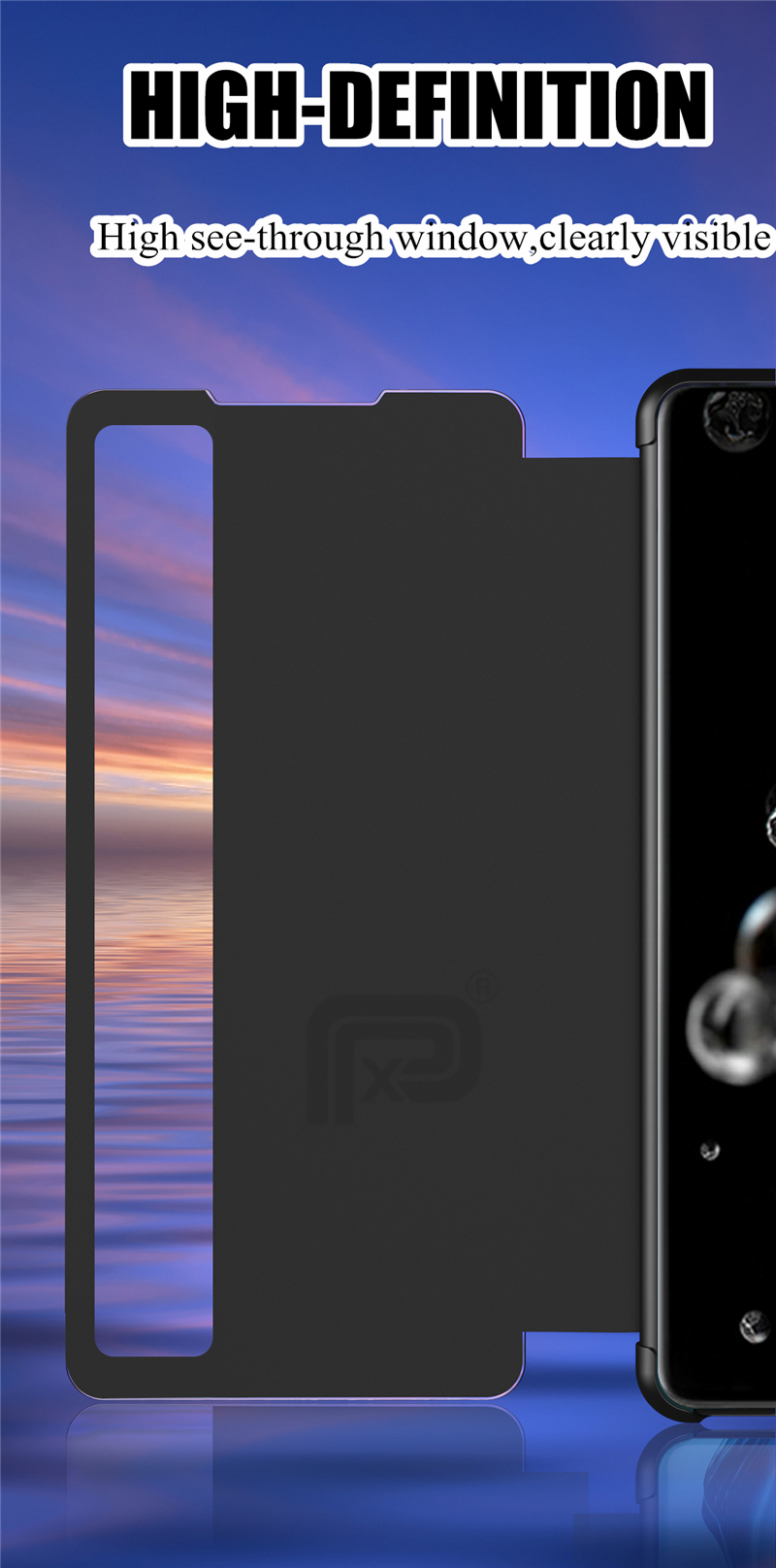 Bakeey-for-Poco-X3-Pro--Poco-X3-NFC-Case-Magnetic-Flip-Smart-Sleep-Side-View-Window-PU-Leather-Full--1756548-3
