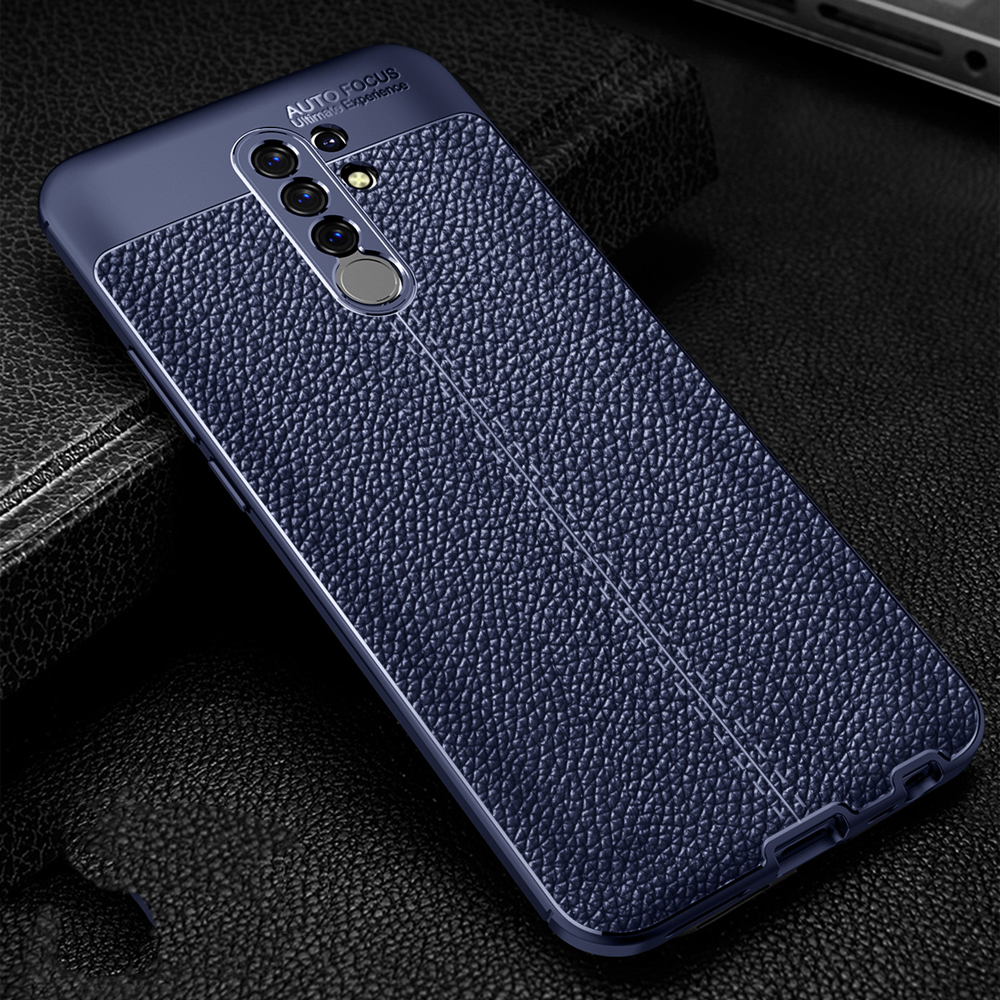 Bakeey-for-Redmi-9-Case-Business-Litchi-Texture-Shockproof-PU-Leather-with-Lens-Protector-Protective-1707279-11