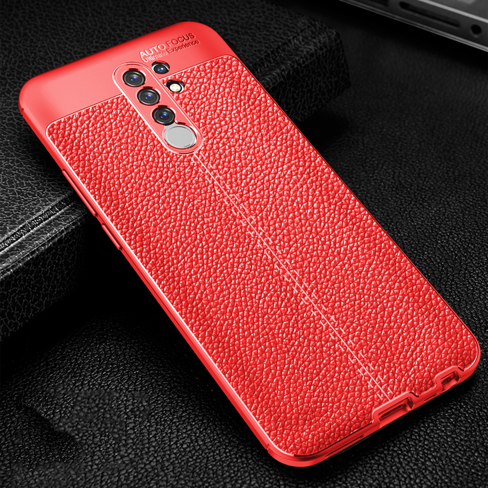 Bakeey-for-Redmi-9-Case-Business-Litchi-Texture-Shockproof-PU-Leather-with-Lens-Protector-Protective-1707279-10