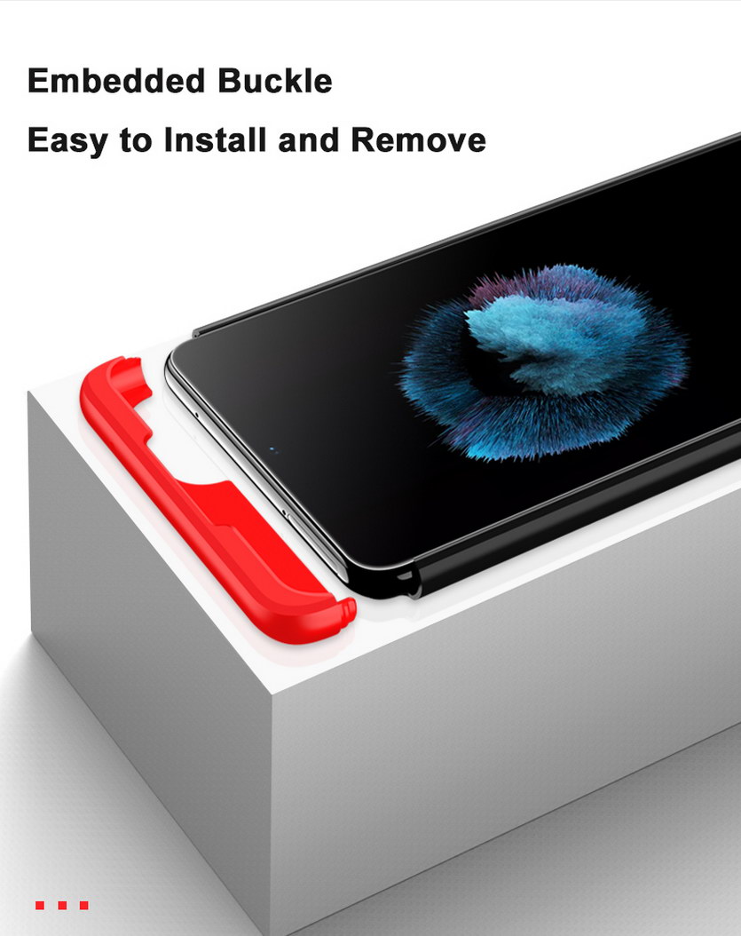 Bakeey-for-Samsung-Galaxy-A52-Case-3-in-1-Detachable-Double-Dip-with-Lens-Protect-Frosted-Anti-Finge-1836300-4