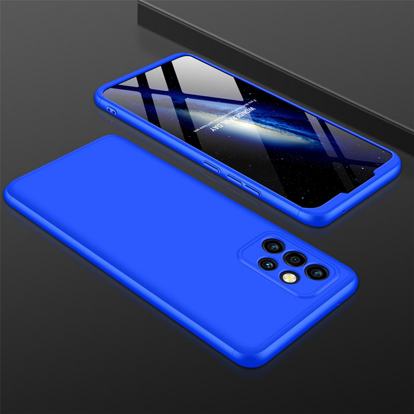 Bakeey-for-Samsung-Galaxy-A52-Case-3-in-1-Detachable-Double-Dip-with-Lens-Protect-Frosted-Anti-Finge-1836300-9