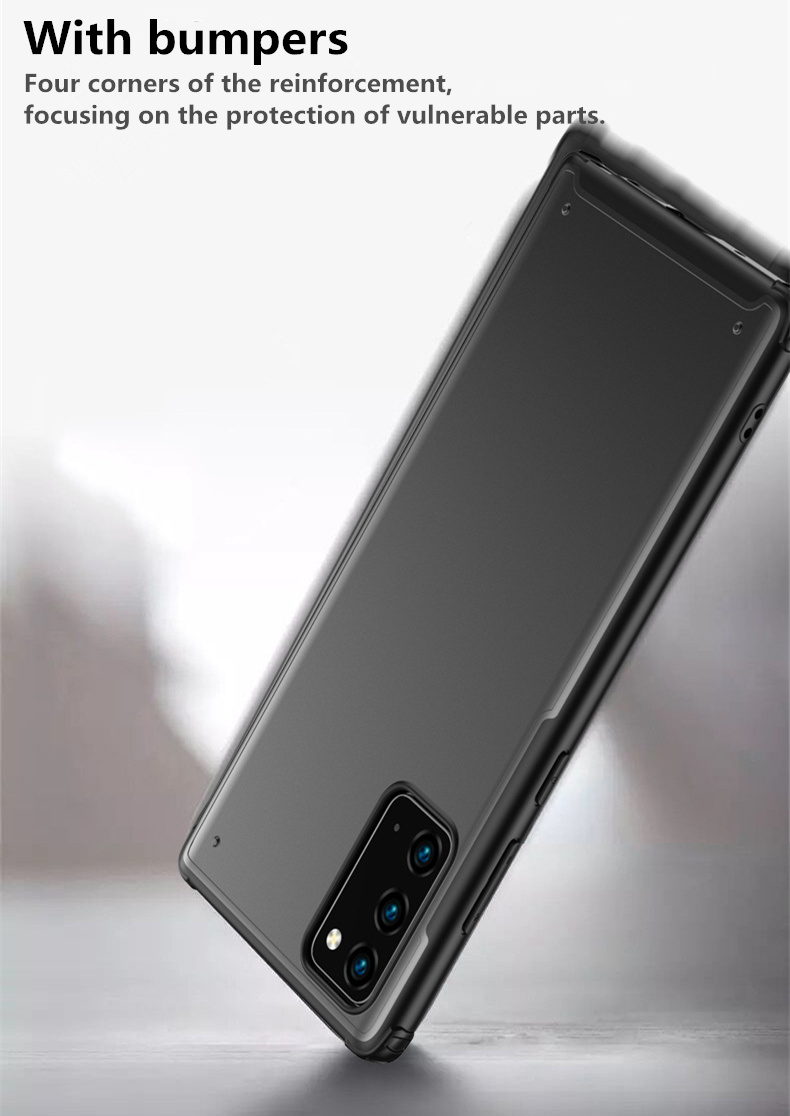 Bakeey-for-Samsung-Galaxy-Note-20--Galaxy-Note20-5G-Case-with-Bumpers-Micro-Matte-Anti-Fingerprint-S-1768208-2