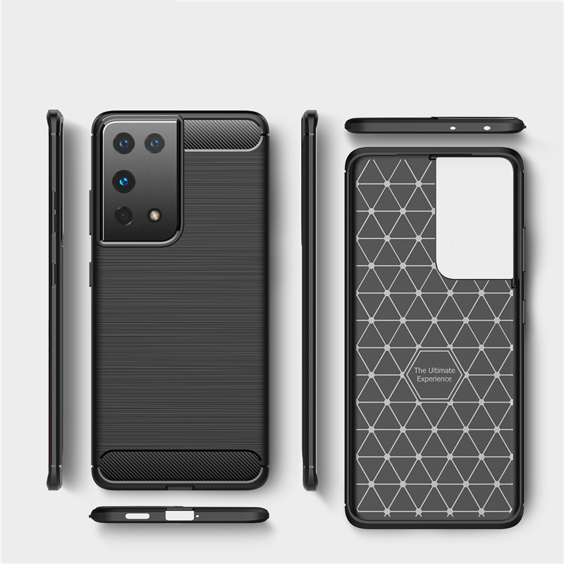 Bakeey-for-Samsung-Galaxy-S21--Galaxy-S21--Galaxy-S21-Ultra-Case-Carbon-Fiber-Texture-with-Lens-Prot-1820464-8
