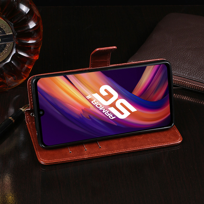 Bakeey-for-Ulefone-Armor-11-5G-Ulefone-Armor-11T-Case-Magnetic-Flip-with-Multiple-Card-Slot-Folding--1916550-4
