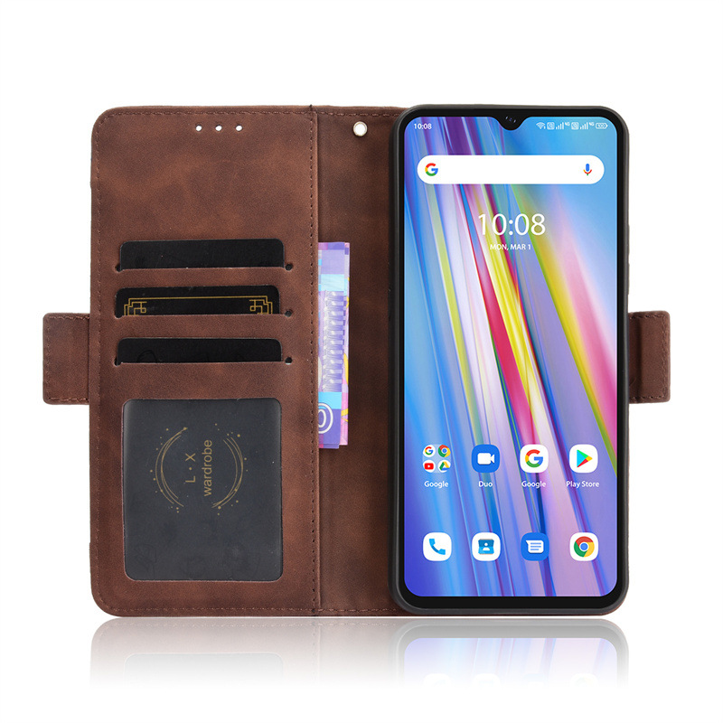 Bakeey-for-Umidigi-A11-Case-Magnetic-Flip-with-Multiple-Card-Slot-Wallet-Folding-Stand-PU-Leather-Sh-1915488-16