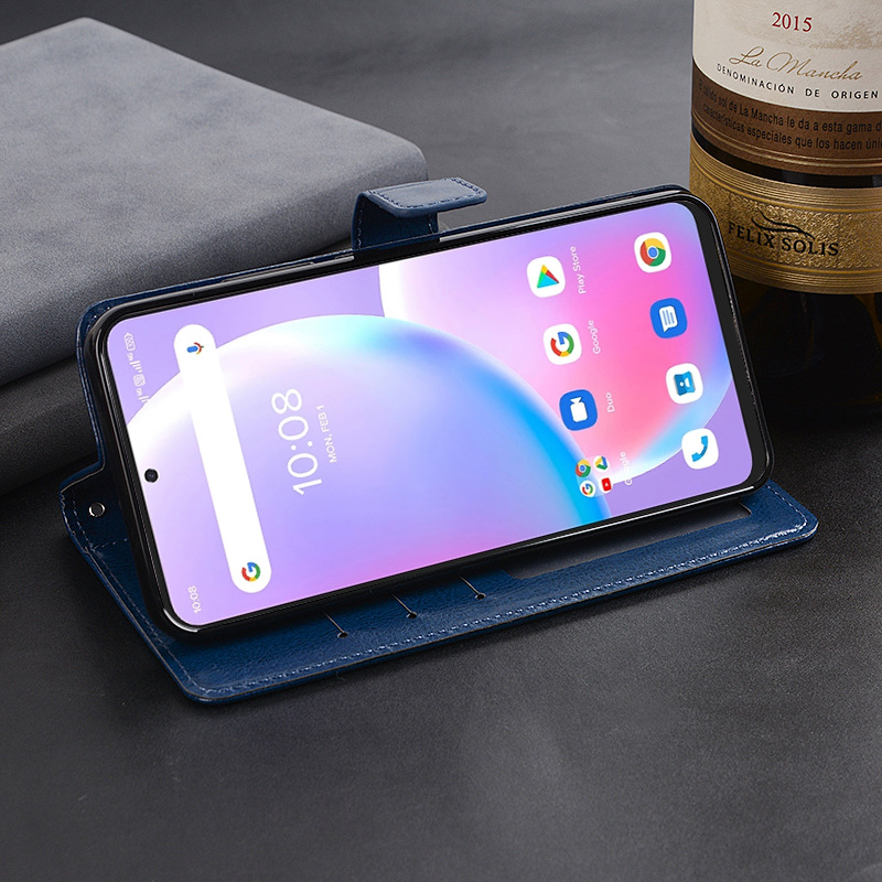 Bakeey-for-Umidigi-A11-Pro-Max-Case-Magnetic-Flip-with-Multiple-Card-Slot-Folding-Stand-PU-Leather-S-1915170-4