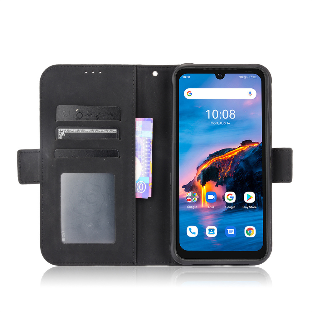 Bakeey-for-Umidigi-Bison-Pro-Case-Magnetic-Flip-with-Multiple-Card-Slot-Wallet-Folding-Stand-PU-Leat-1915508-4