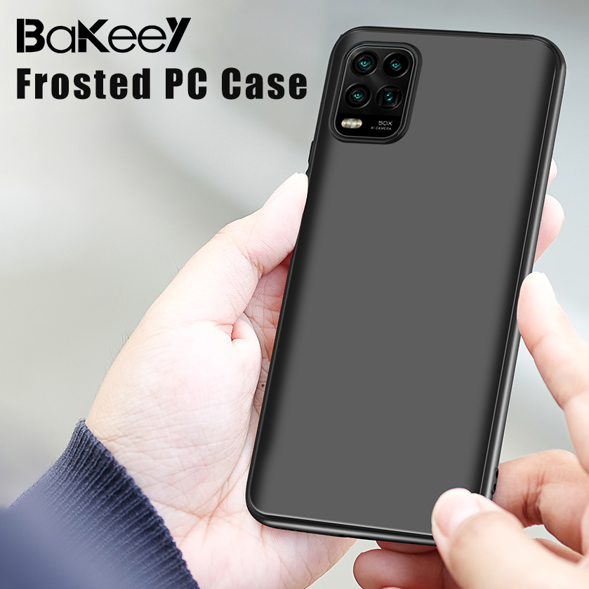 Bakeey-for-Xiaomi-Mi-10-Lite-Case-Silky-Smooth-Anti-fingerprint-Shockproof-Hard-PC-Protective-Case-B-1694906-1