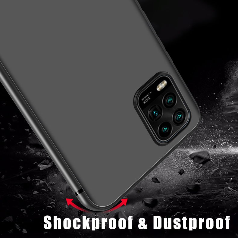 Bakeey-for-Xiaomi-Mi-10-Lite-Case-Silky-Smooth-Anti-fingerprint-Shockproof-Hard-PC-Protective-Case-B-1694906-3