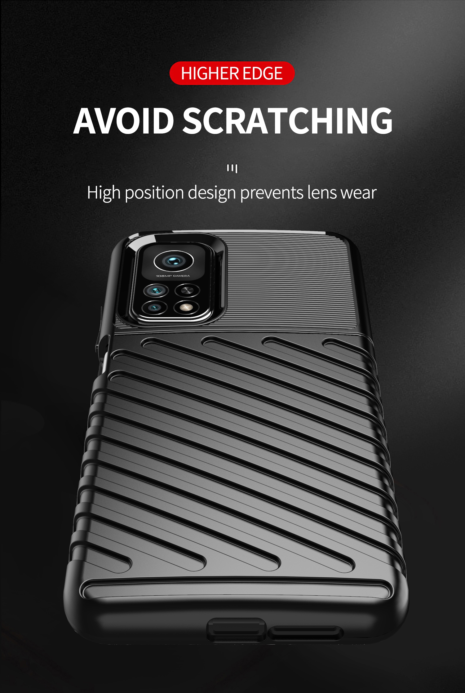 Bakeey-for-Xiaomi-Mi-10T--Mi-10T-Pro-Case-Anti-Slip-Anti-Scratch-Shockproof-Soft-Silicone-Protective-1781788-4
