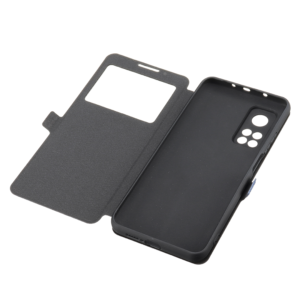 Bakeey-for-Xiaomi-Mi-10T-Pro-5G--Mi10T-5G-Case-Magnetic-Flip-with-HD-View-Window-Lens-Protector-PU-L-1788254-4