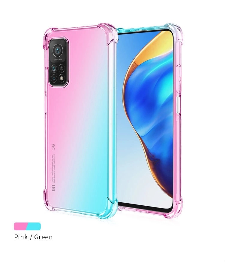Bakeey-for-Xiaomi-Mi-10T10T-Pro-Case-Gradient-Color-with-Four-Corner-Airbags-Shockproof-Translucent--1758675-6
