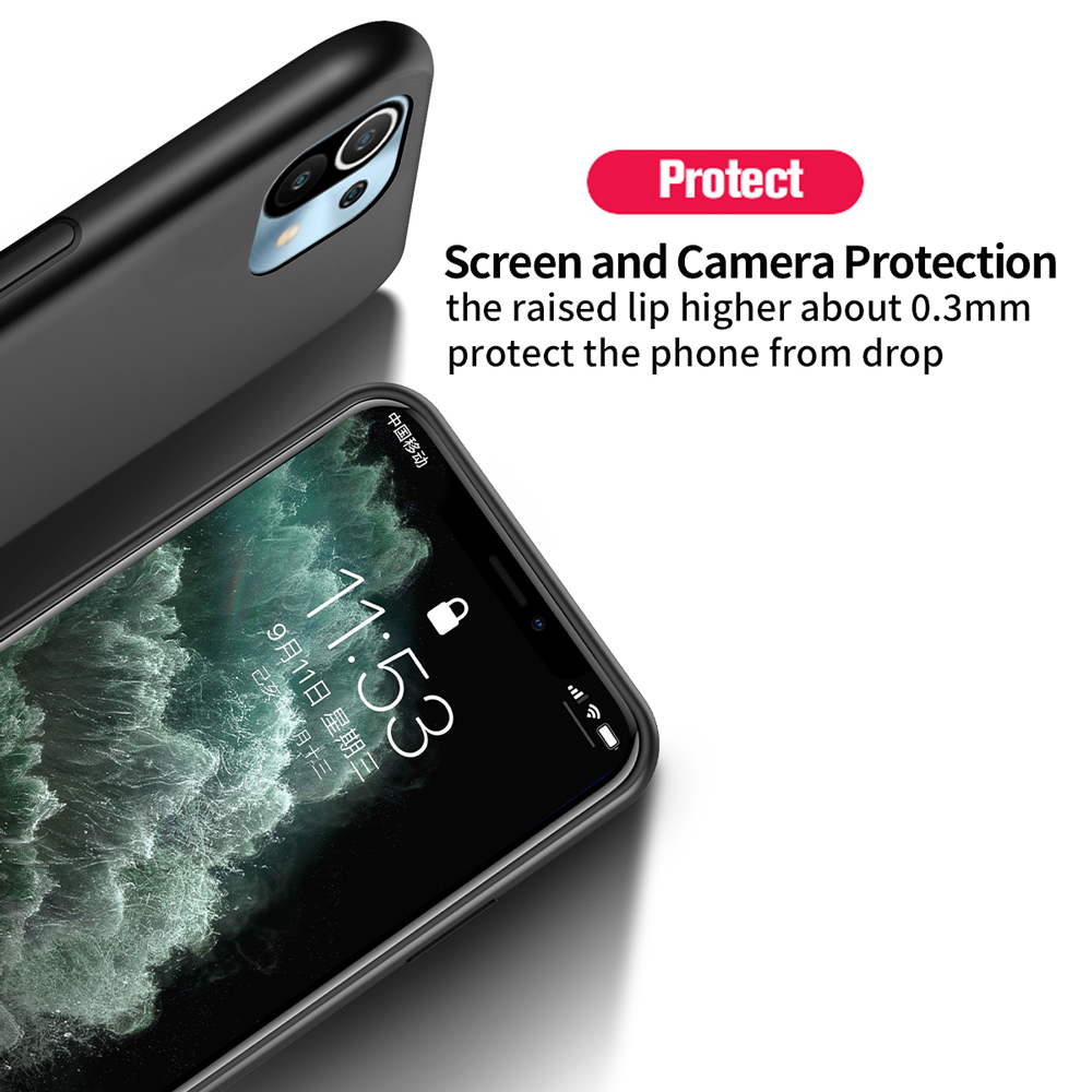 Bakeey-for-Xiaomi-Mi-11-Case-Magnetic-Leather-Texture-Non-Slip-TPU-Shockproof-Protective-Case-Back-C-1867367-5