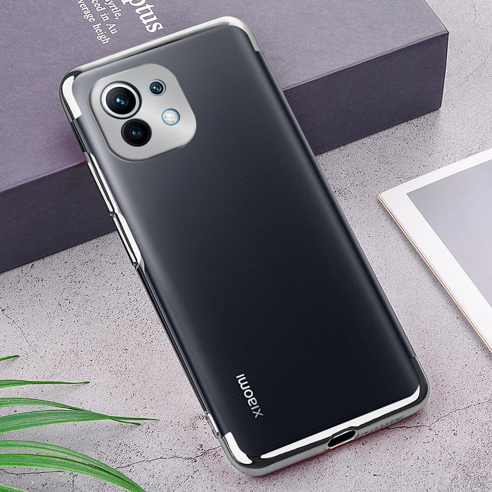 Bakeey-for-Xiaomi-Mi-11-Lite-Case-2-in-1-Plating-with-Lens-Protector-Ultra-Thin-Anti-Fingerprint-Sho-1865786-6