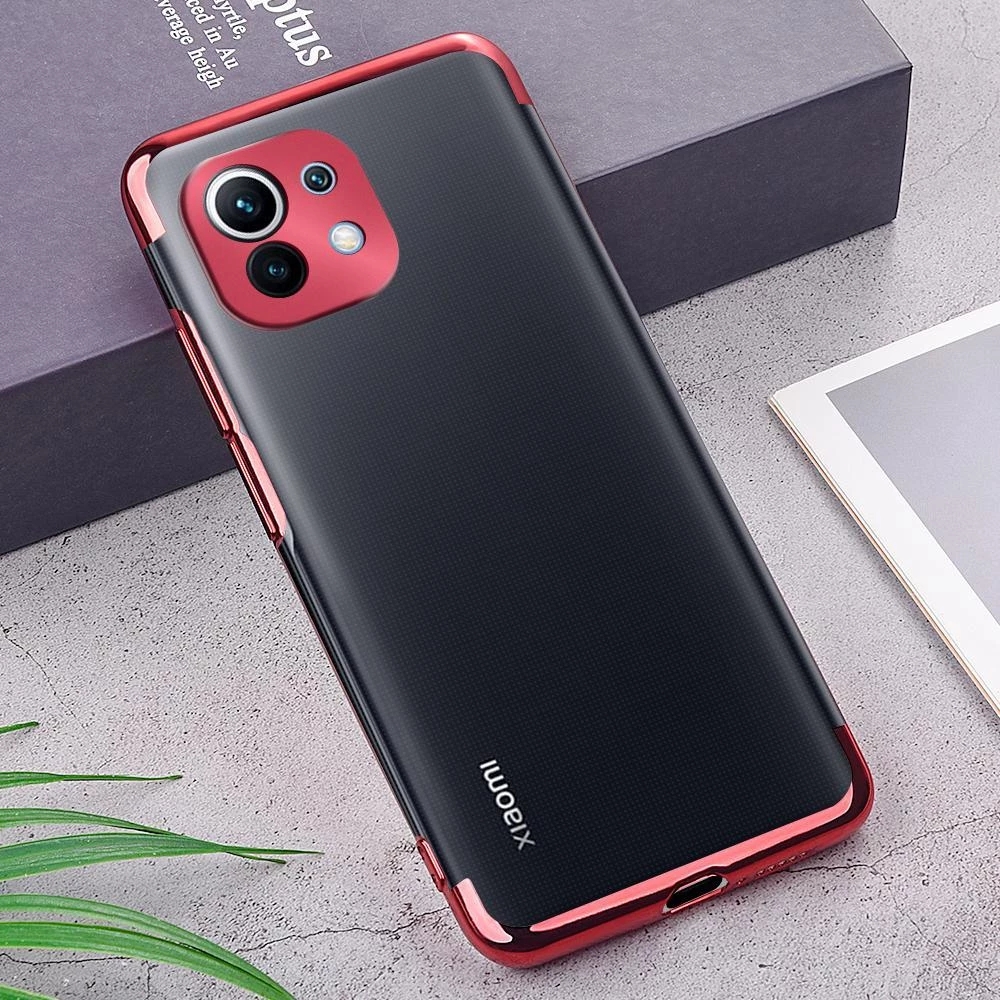 Bakeey-for-Xiaomi-Mi-11-Lite-Case-2-in-1-Plating-with-Lens-Protector-Ultra-Thin-Anti-Fingerprint-Sho-1865786-8