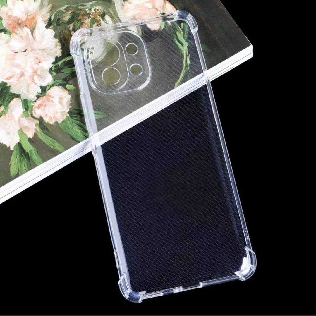 Bakeey-for-Xiaomi-Mi-11-Protective-Case-with-Air-Bag-Shockproof-Transparent-Non-Yellow-Soft-TPU-Back-1825980-2