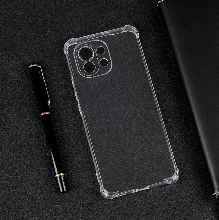 Bakeey-for-Xiaomi-Mi-11-Protective-Case-with-Air-Bag-Shockproof-Transparent-Non-Yellow-Soft-TPU-Back-1825980-12