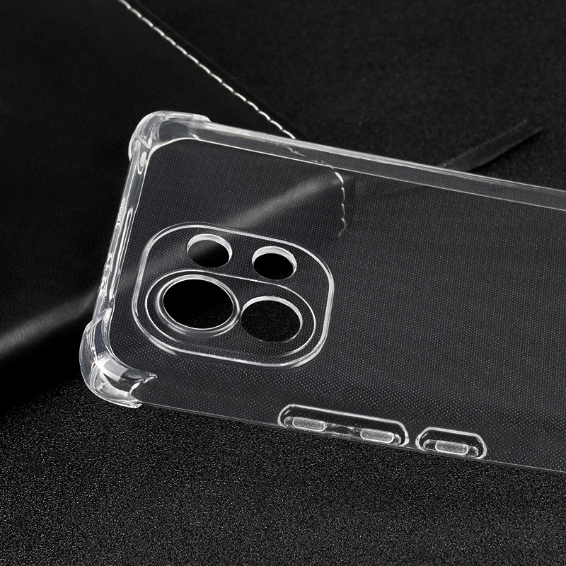 Bakeey-for-Xiaomi-Mi-11-Protective-Case-with-Air-Bag-Shockproof-Transparent-Non-Yellow-Soft-TPU-Back-1825980-8