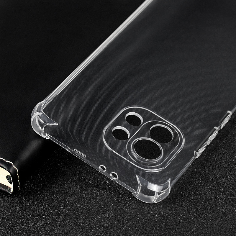 Bakeey-for-Xiaomi-Mi-11-Protective-Case-with-Air-Bag-Shockproof-Transparent-Non-Yellow-Soft-TPU-Back-1825980-9