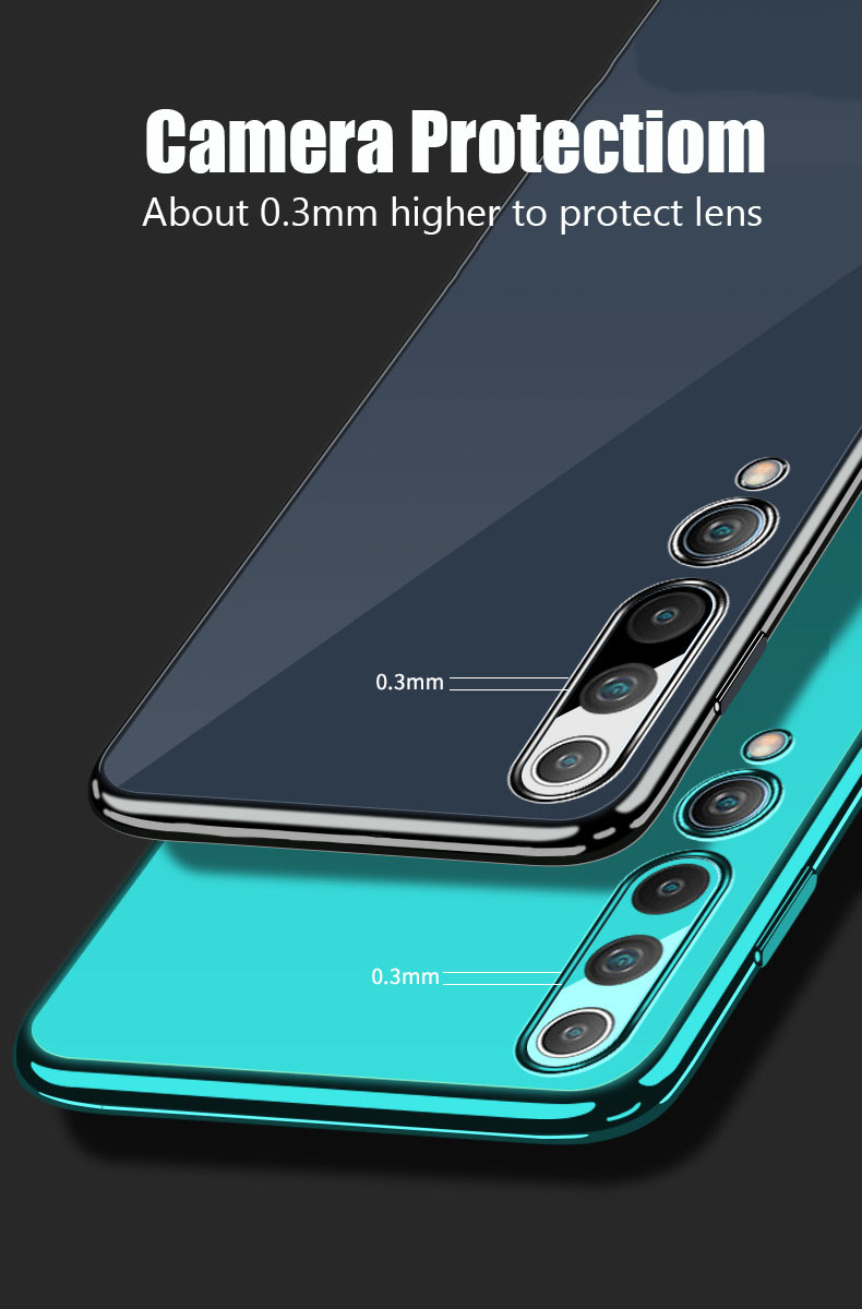 Bakeey-for-Xiaomi-Mi10-Mi-10-Case-2-in-1-Plating-Lens-Protect-Ultra-Thin-Anti-Fingerprint-Shockproof-1725643-5