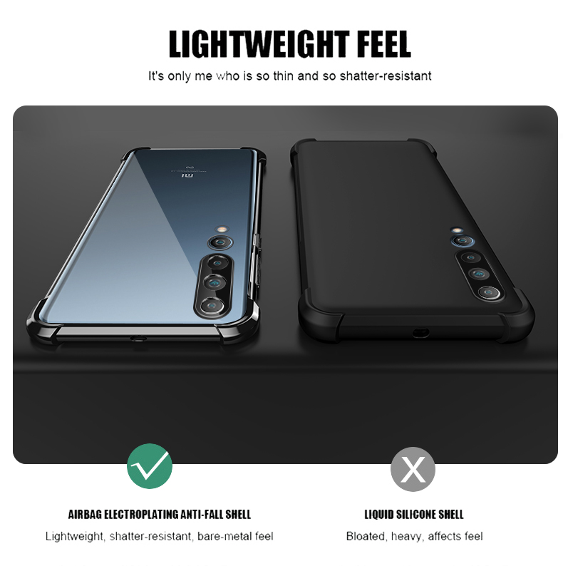 Bakeey-for-Xiaomi-Mi10-Mi-10-Pro-Case-2-in-1-Plating-with-Airbag-Lens-Protector-Ultra-Thin-Anti-Fing-1731924-9