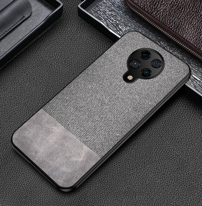 Bakeey-for-Xiaomi-Poco-F2-Pro-Case-Anti-fingerprint-Cotton-Cloth-PU-Leather-Protective-Case-Back-Cov-1686238-12