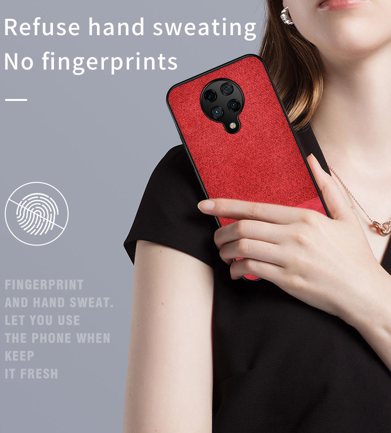 Bakeey-for-Xiaomi-Poco-F2-Pro-Case-Anti-fingerprint-Cotton-Cloth-PU-Leather-Protective-Case-Back-Cov-1686238-4