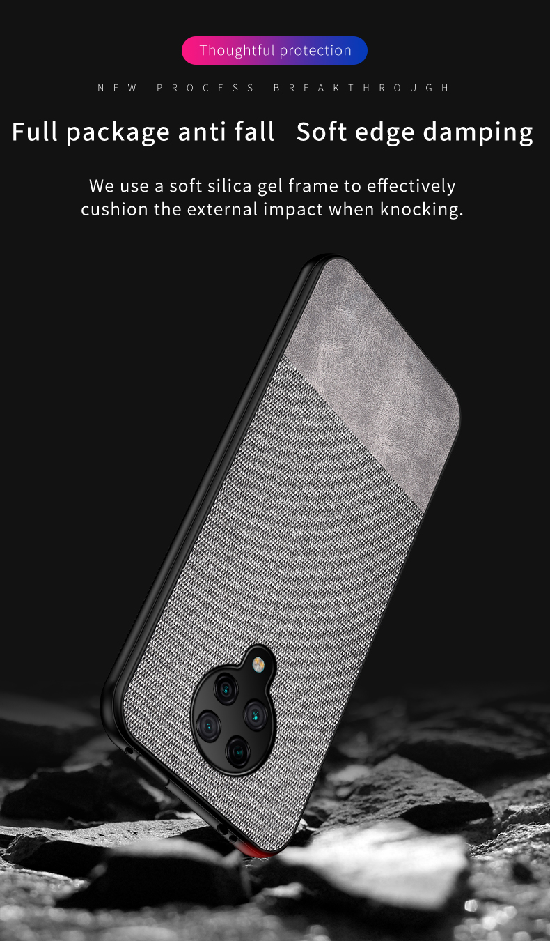Bakeey-for-Xiaomi-Poco-F2-Pro-Case-Anti-fingerprint-Cotton-Cloth-PU-Leather-Protective-Case-Back-Cov-1686238-7