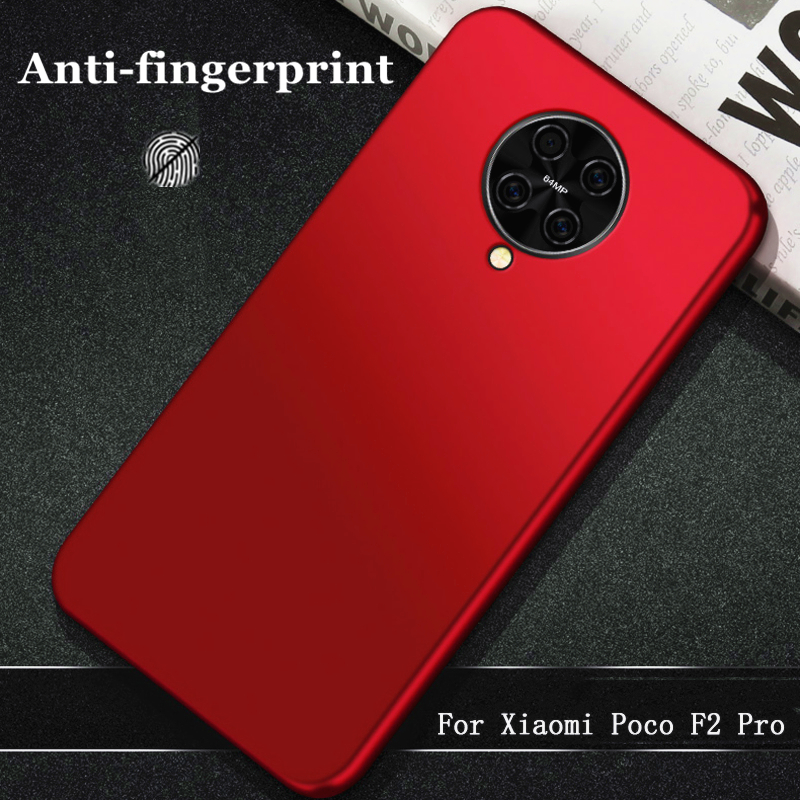 Bakeey-for-Xiaomi-Poco-F2-Pro-Case-Silky-Smooth-Anti-fingerprint-Shockproof-Hard-PC-Protective-Case--1694763-2