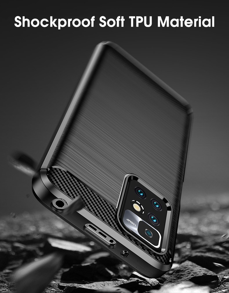 Bakeey-for-Xiaomi-Redmi-10-Case-Carbon-Fiber-Texture-Shockproof-TPU-Protective-Case-Back-Cover-Non-O-1913498-3