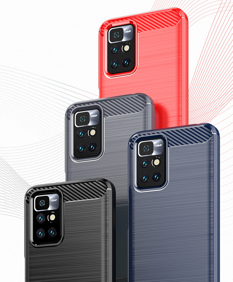 Bakeey-for-Xiaomi-Redmi-10-Case-Carbon-Fiber-Texture-Shockproof-TPU-Protective-Case-Back-Cover-Non-O-1913498-6