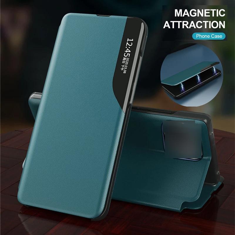 Bakeey-for-Xiaomi-Redmi-10-Global-Version-Case-Magnetic-Flip-Shockproof-PU-Leather-Full-Cover-Protec-1915135-5