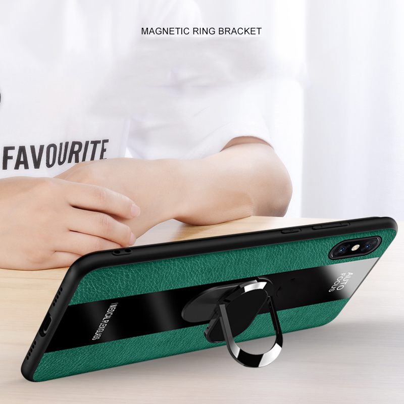 Bakeey-for-Xiaomi-Redmi-9-Case-360-Degree-Adjustable-Magnetic-Shockproof-with-Finger-Ring-Holder-Sta-1726527-9