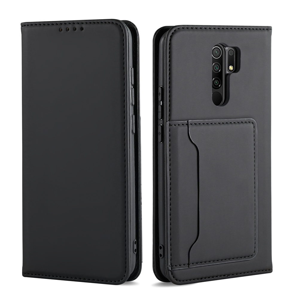 Bakeey-for-Xiaomi-Redmi-9-Case-Business-Flip-Magnetic-with-Multi-Card-Slots-Wallet-Shockproof-PU-Lea-1763577-2