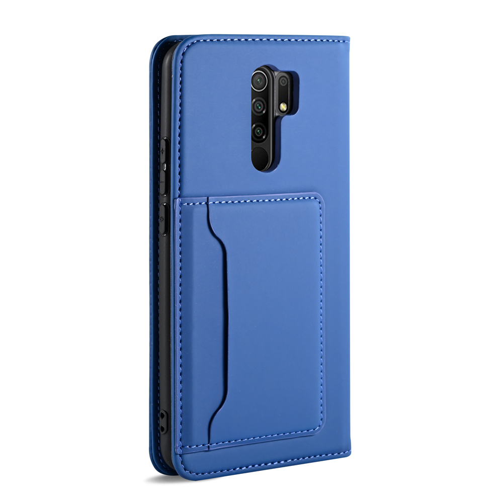 Bakeey-for-Xiaomi-Redmi-9-Case-Business-Flip-Magnetic-with-Multi-Card-Slots-Wallet-Shockproof-PU-Lea-1763577-15