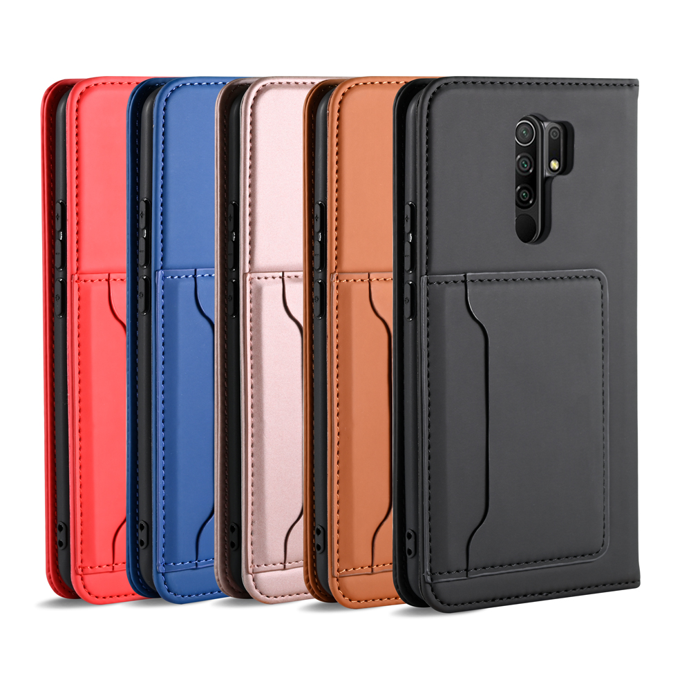 Bakeey-for-Xiaomi-Redmi-9-Case-Business-Flip-Magnetic-with-Multi-Card-Slots-Wallet-Shockproof-PU-Lea-1763577-20