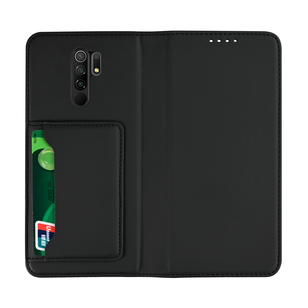 Bakeey-for-Xiaomi-Redmi-9-Case-Business-Flip-Magnetic-with-Multi-Card-Slots-Wallet-Shockproof-PU-Lea-1763577-5