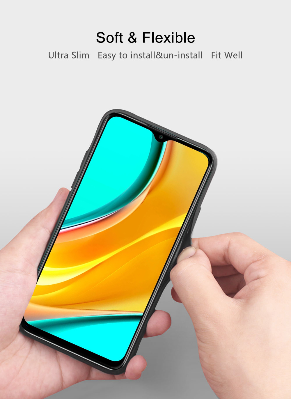 Bakeey-for-Xiaomi-Redmi-9-Case-Deer-Classic-Breathable-Canvas-Cloth-Shockproof-Protective-Case-Back--1708156-4